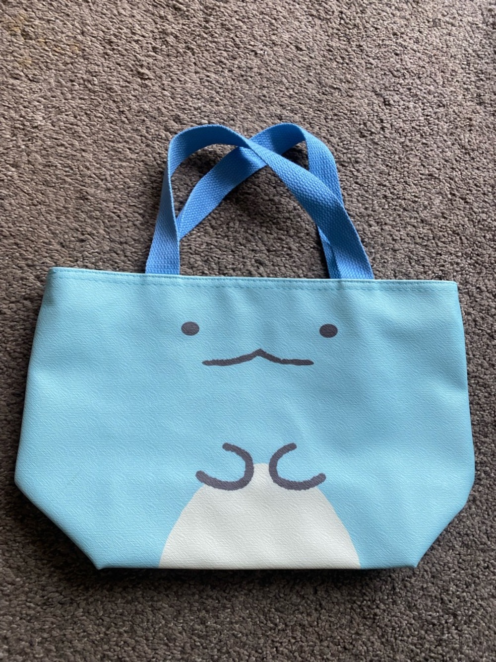 Cute Blue Character LUNCH BAG JAPANESE SUMIKKOGURASHI